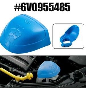 6V0955485 প্লাস্টিকের নীল গাড়ি উইন্ডশিল উইপার ওয়াশার তরল ট্যাংক কভার